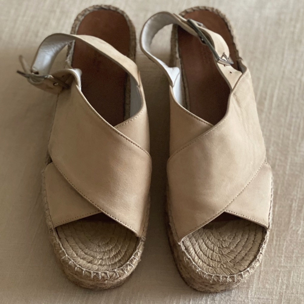 Rag & Bone suede platform sandals